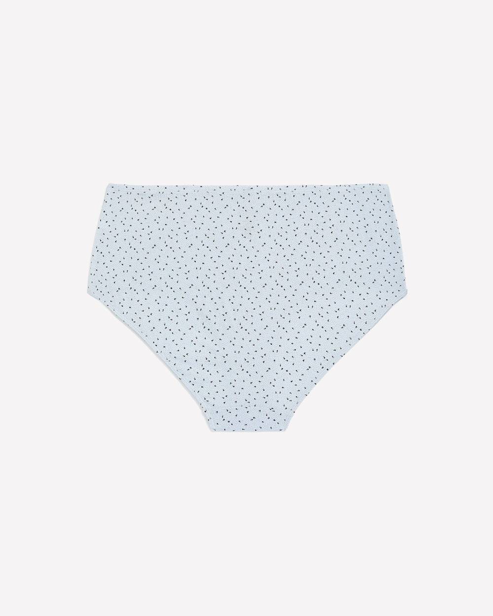 Cotton Brief with Flower Print and Bow - ti Voglio | Penningtons
