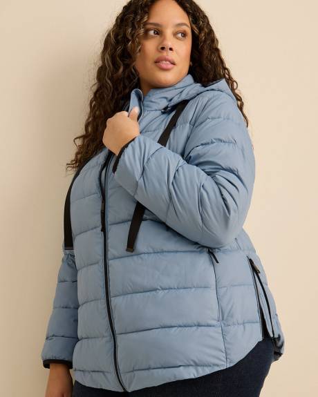 Packable Jacket with Removable Hood