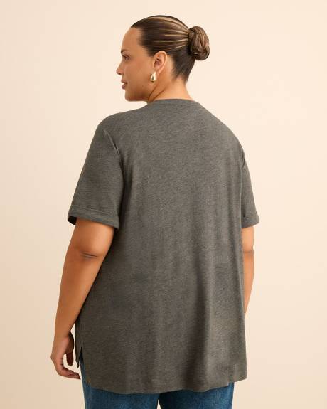 Responsible, Boyfriend-Fit Tee - PENN. Essentials Responsible, Boyfriend-Fit Tee - PENN. Essentials