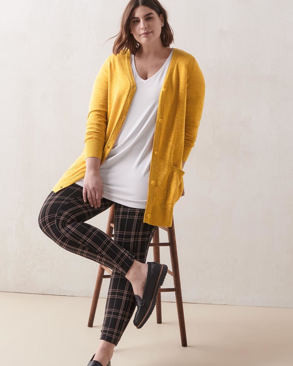 Tunic Cardigan With Buttons In Every Story Penningtons