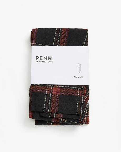 Responsible, Plaid Fashion Legging - PENN. Essentials