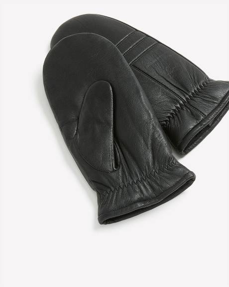 Leather Mittens