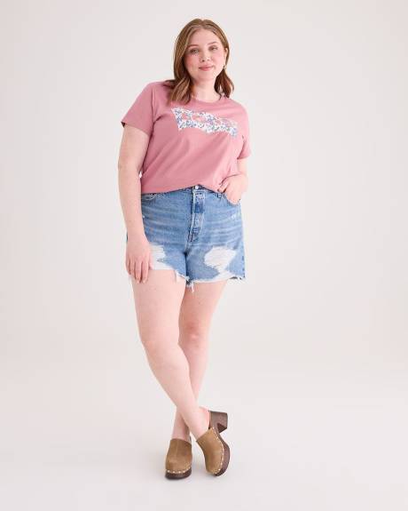 501 Original High-Rise Shorts, Light Wash - Levi's