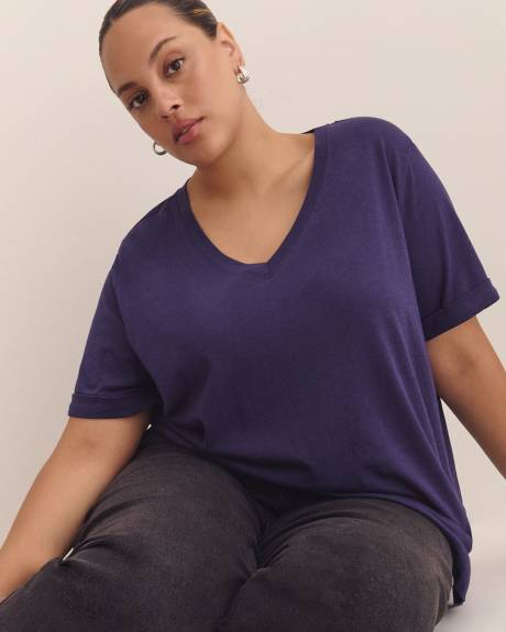 Responsible, Boyfriend-Fit Tee - PENN. Essentials