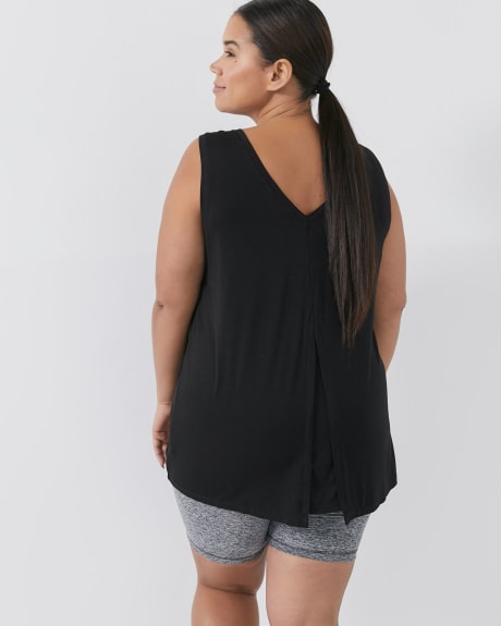 Tank Top with Rib Insert - Active Zone