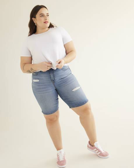 Short en denim, coupe 1948, tissu responsable - d/C JEANS