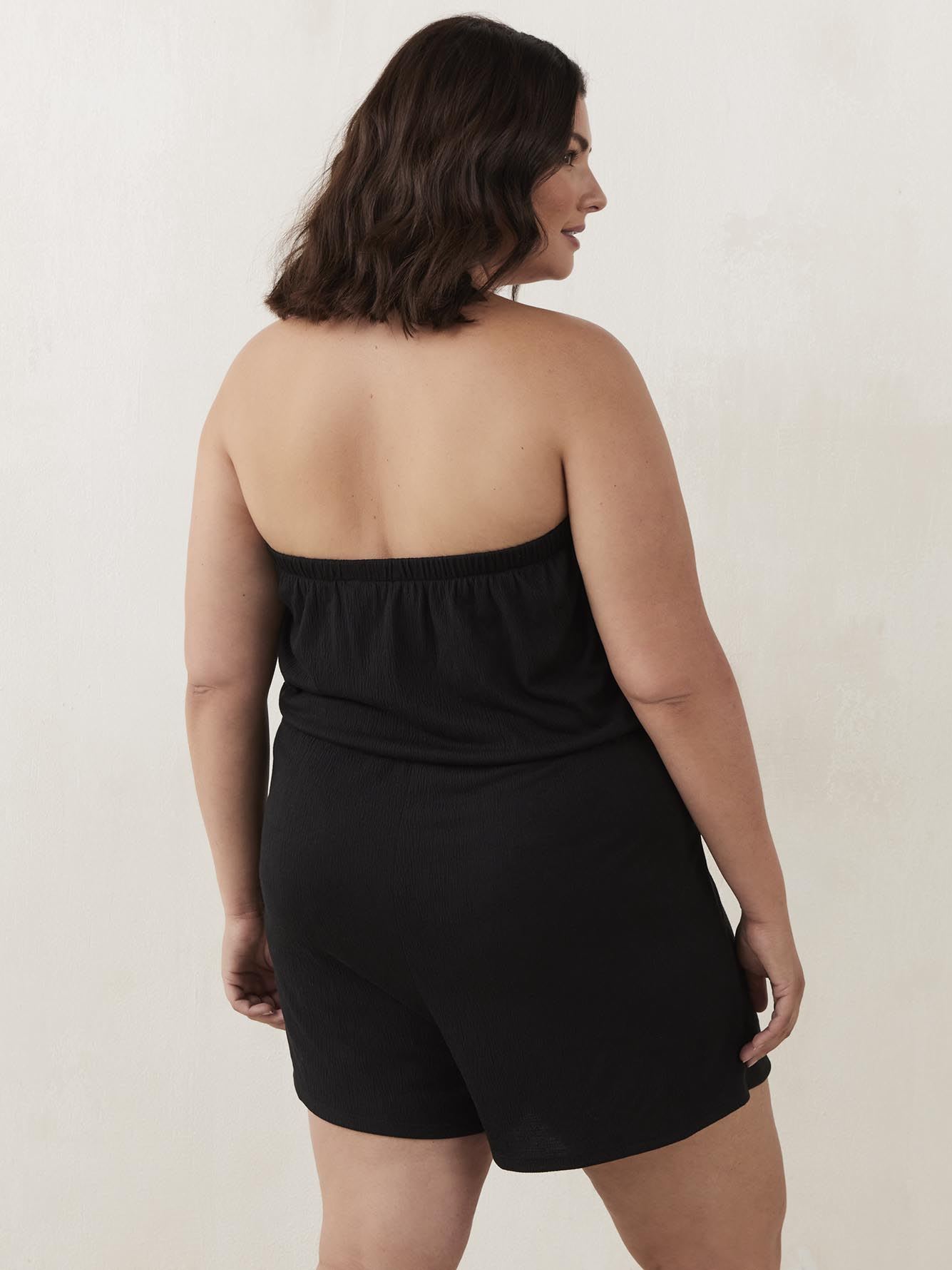 Plus size hotsell romper cover up