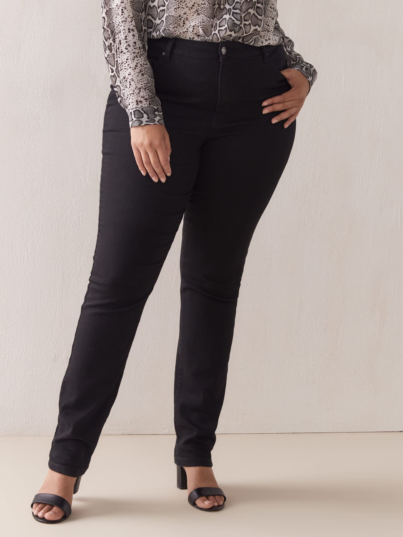 plus size tall straight leg jeans