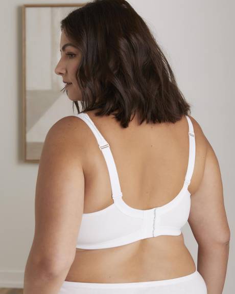 Soutien-gorge sans armatures en coton de base, bonnets G-H - tiVOGLIO