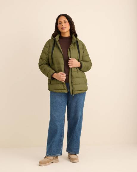 Packable Jacket with Removable Hood