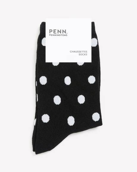 Chaussettes à pois
