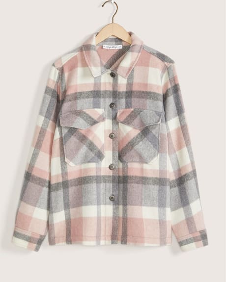Plaid Shirt Jacket - In Every Story