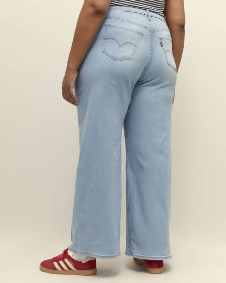 Light Blue Shaping Wide-Leg Denim, Tall - Levi's