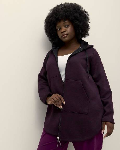 Fleece Hooded Jacket - Active Zone