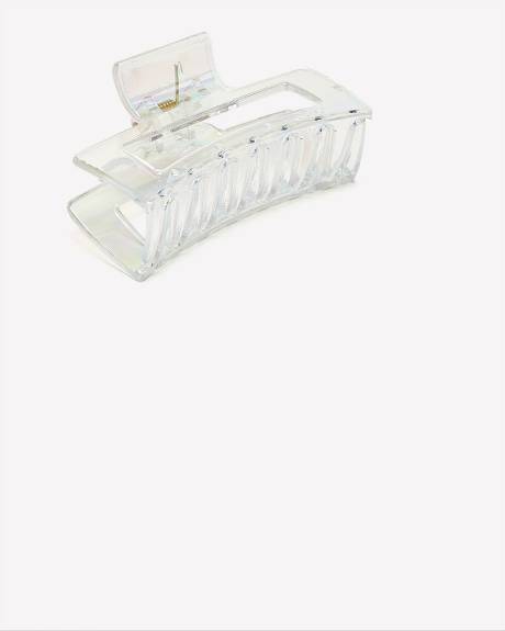 Iridescent Square Hair Claw - Addition Elle