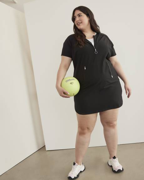 Robe à capuchon extensible, tissu responsable - ActiveZone