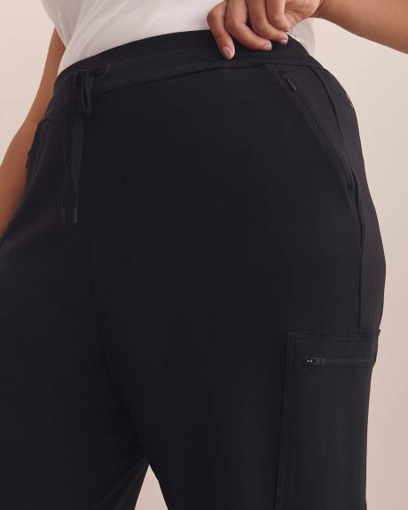 Petite, Cargo Knit City Pant - Active Zone
