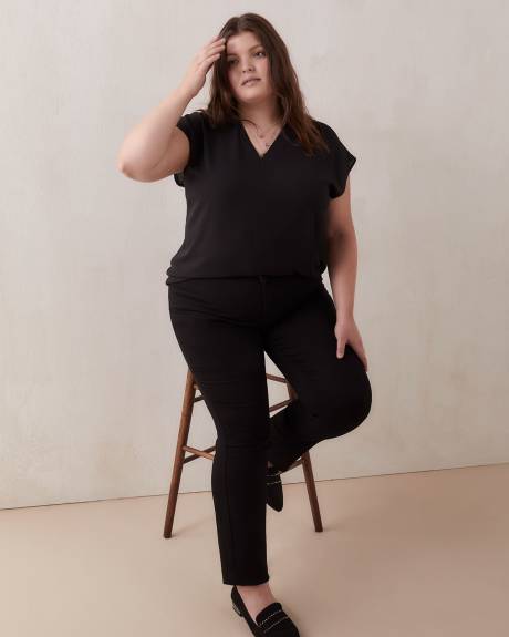 1948 Fit Straight Leg Jeans, Black - d/C Jeans