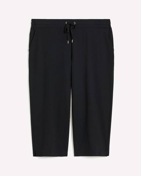 Pantalon urbain capri noir - Active Zone