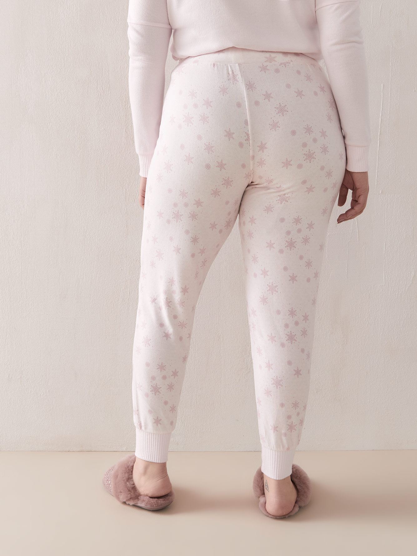 Printed Knit Pajama Pants Addition Elle Penningtons