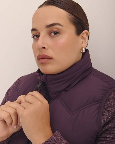 Responsible, Long Hooded Vest - Active Zone