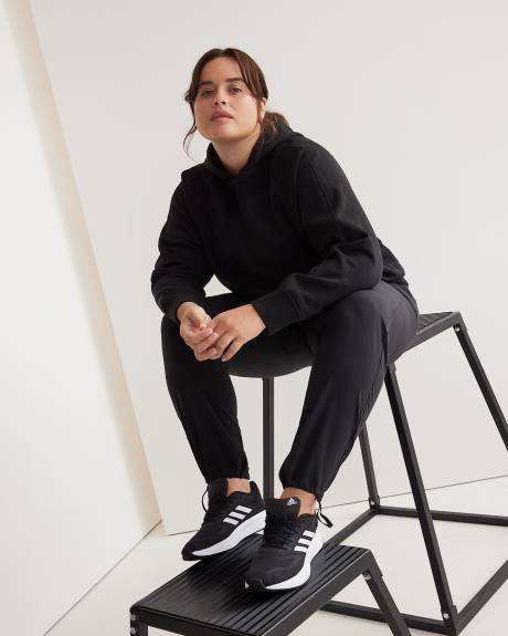 Kangourou en molleton, coupe Boyfriend, noir - adidas