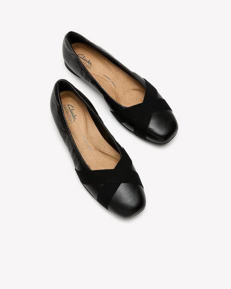 Wide Width, Jazmynn Gem Leather Shoe - Clarks