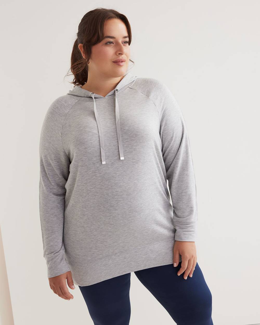 Shark-Bite Hoodie with Mesh Insert - Active Zone
