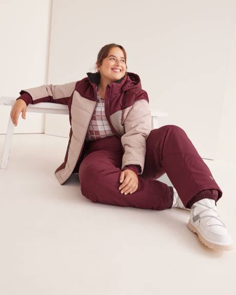 Manteau d'hiver matelassé, tissu responsable - Active Zone
