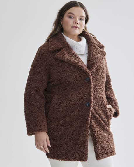 Bouclé Duffle Coat - Addition Elle