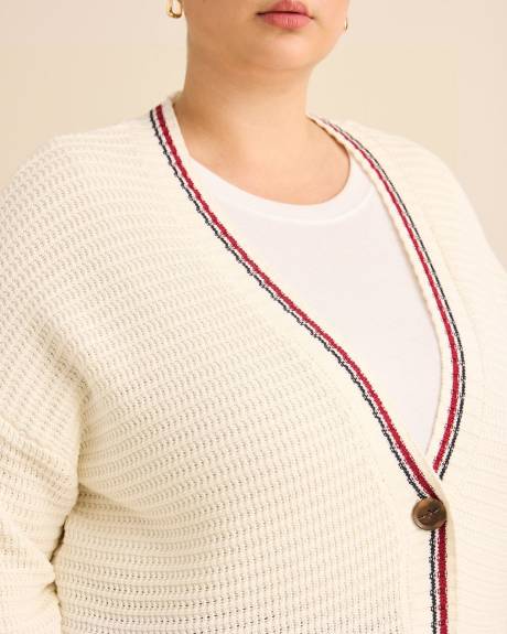 Responsible, Cotton Tunic Cardigan