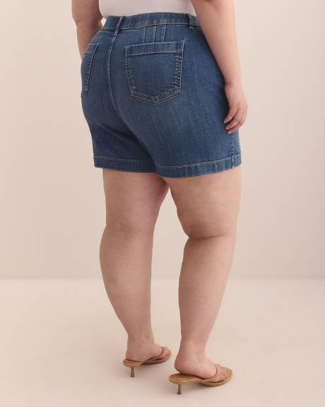 Responsible, Curvy-Fit Denim Shorts - d/C JEANS