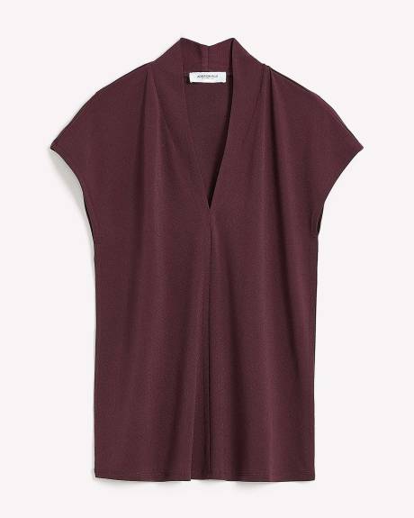 Haut en tricot sans manches avec encolure en V - Addition Elle