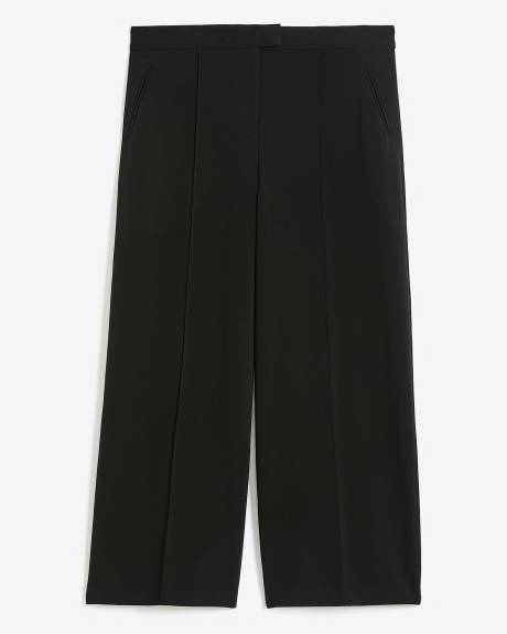 Black Wide-Leg Pant - Addition Elle