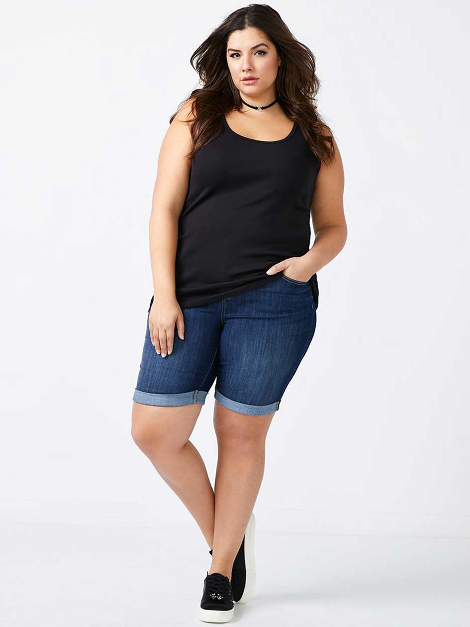 Curve Fit Basic Tank Top