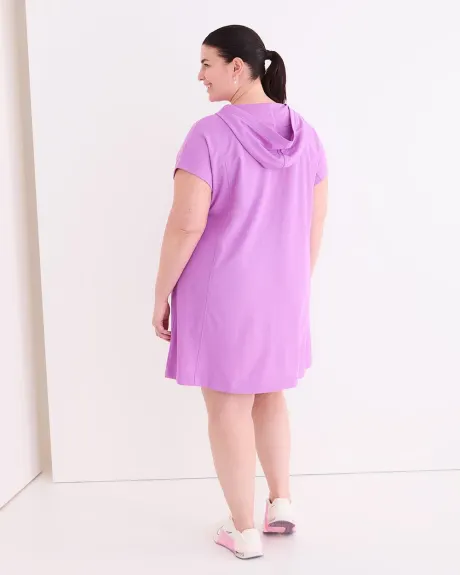 Fit and Flare Dress with Hood - Active Zone