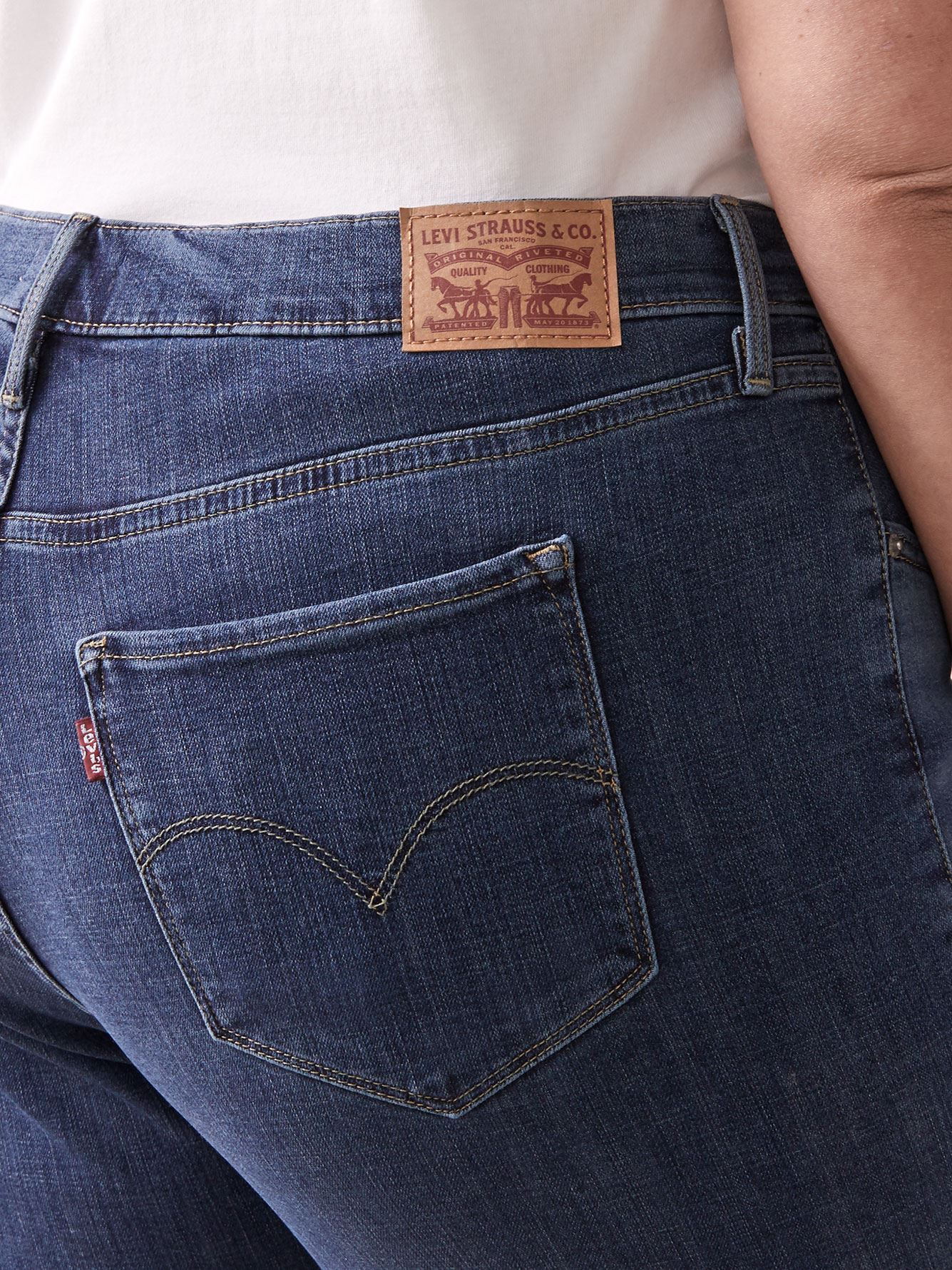 shaping bootcut regular jeans