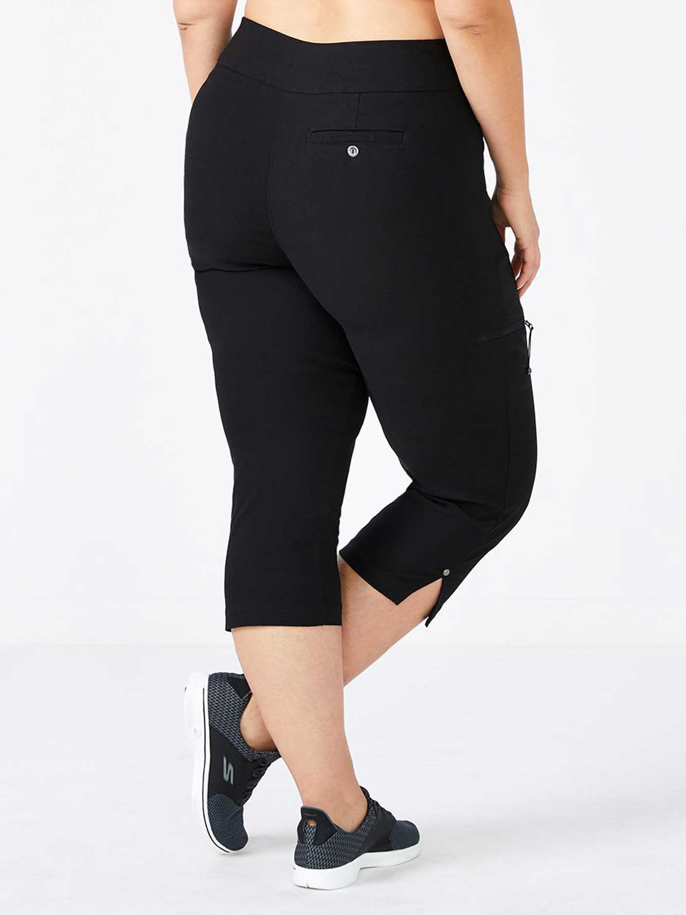 women's plus size golf capris