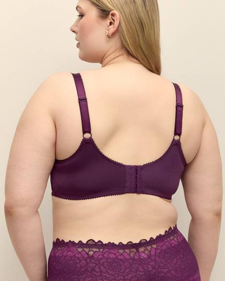 Soutien-gorge en dentelle à deux tons, avec armatures - Déesse Collection