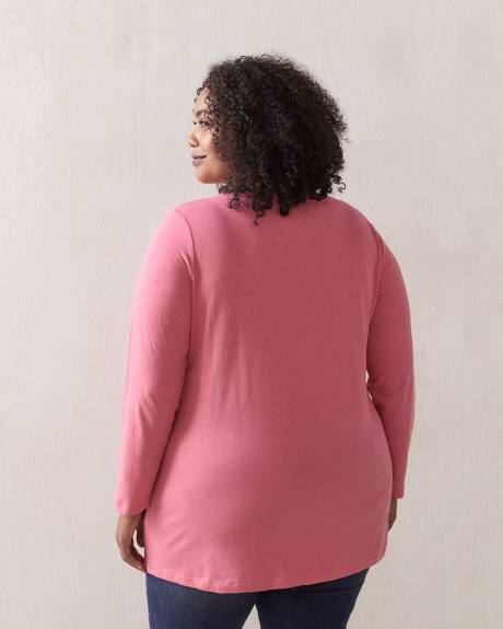 Girlfriend Fit Long Sleeve Tunic T-Shirt - In Every Story