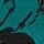 Printed Black and Teal