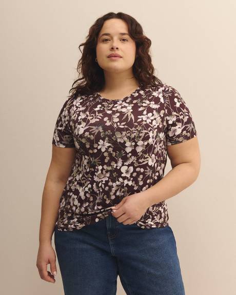 Printed Modern-Fit Tee - Addition Elle - PENN. Essentials