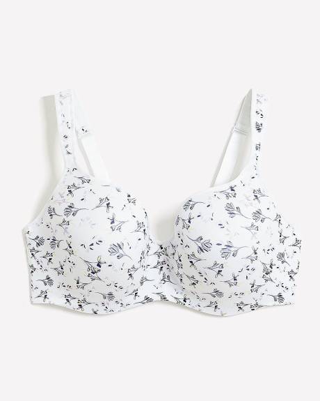 Ultimate T-shirt Bra, Floral Microfibre - ti Voglio