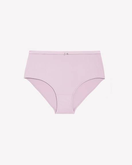 Culotte essentielle unie en microfibre - ti Voglio