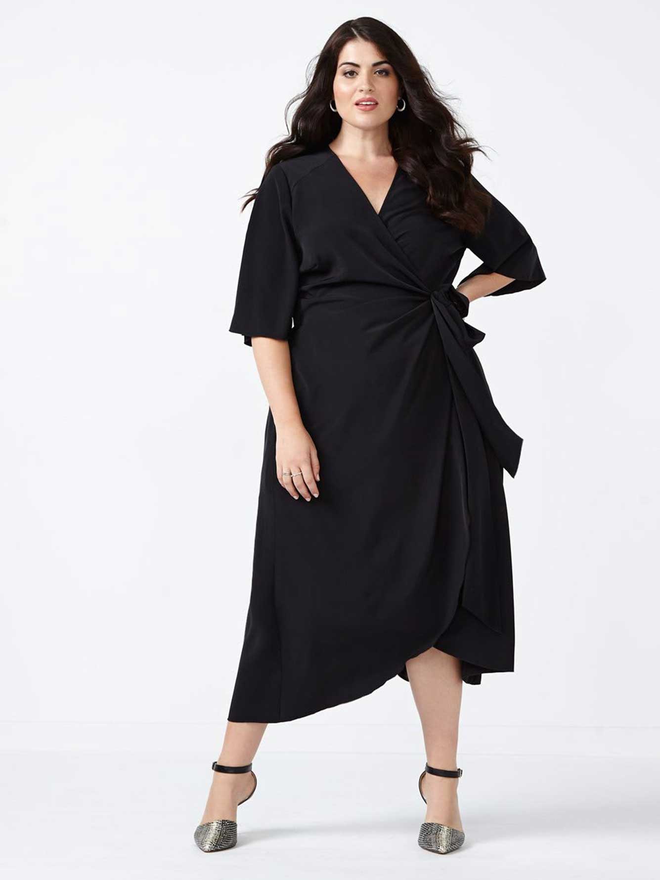 MELISSA McCARTHY Wrap Dress | Penningtons