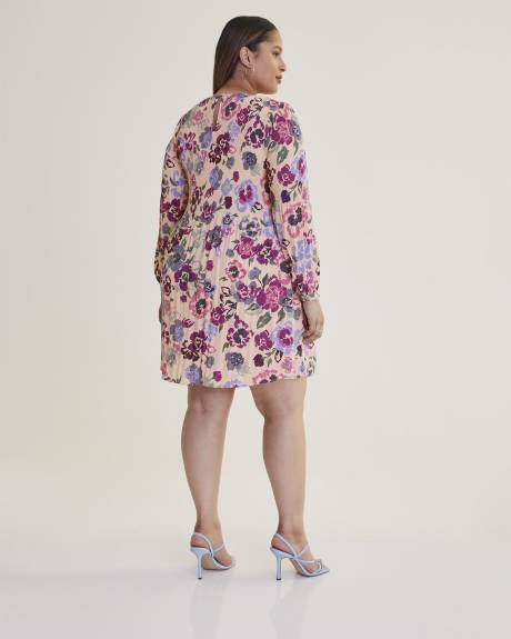 Responsible, Pleat & Release Crepe Dress - Addition Elle