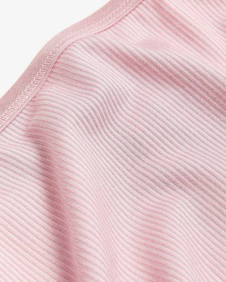Culotte classique côtelée à deux tons - ti Voglio