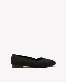 Extra Wide Width, Knit Ballerina Flats