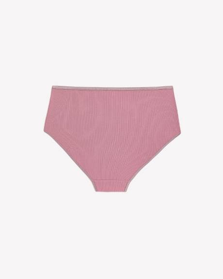Ribbed Knit Full Brief - ti Voglio