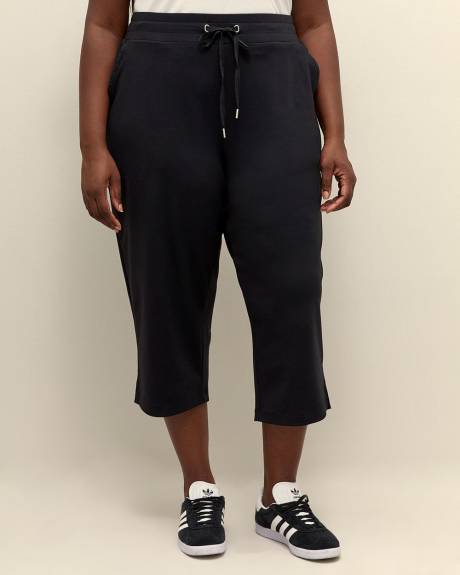 Pantalon urbain capri noir - Active Zone